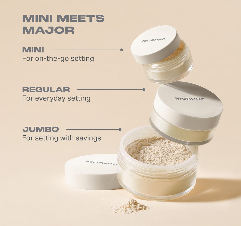 Morphe Jumbo Bake & Set Setting Powder - Translucent