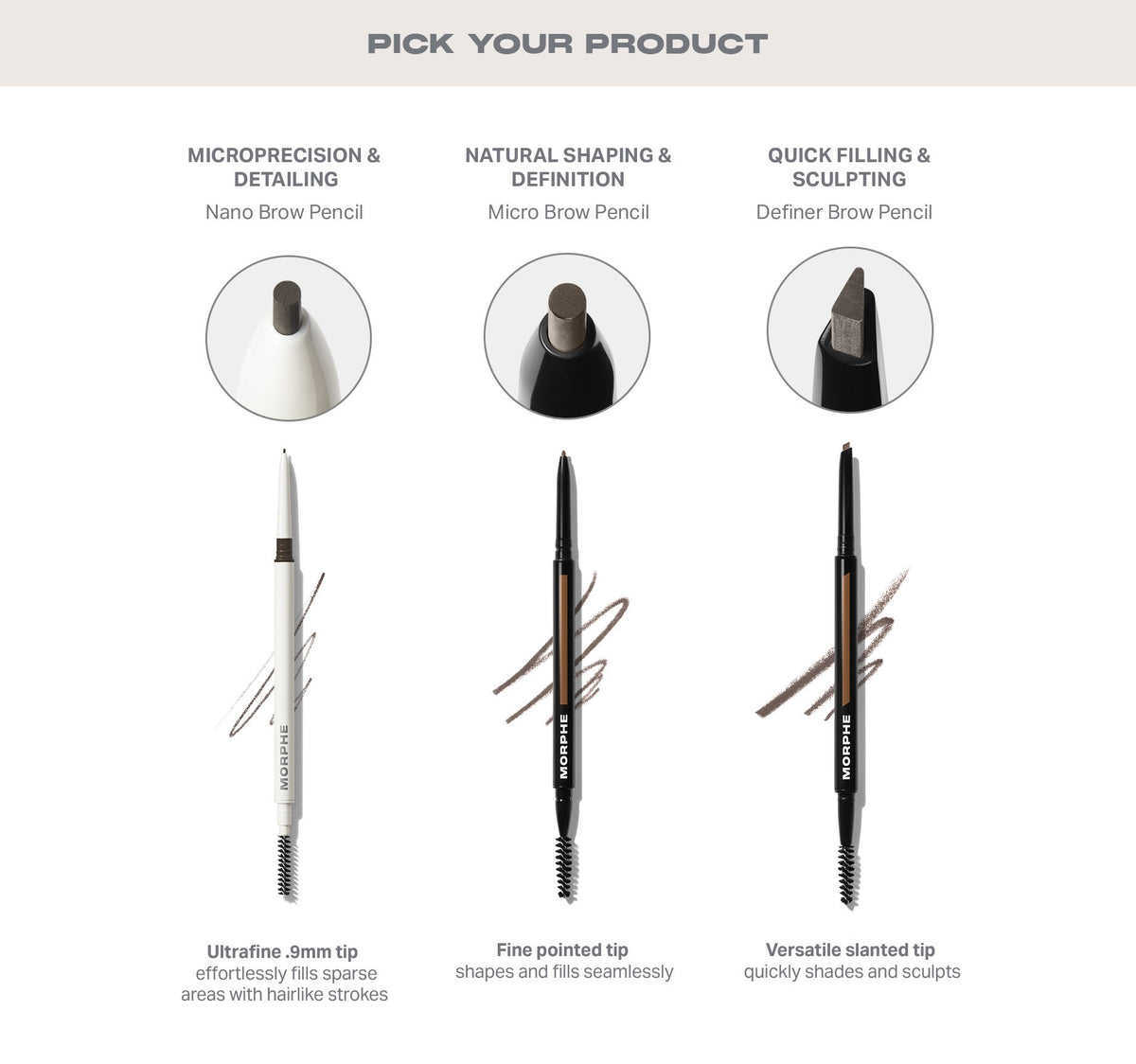 Morphe Nano Brow Pencil
