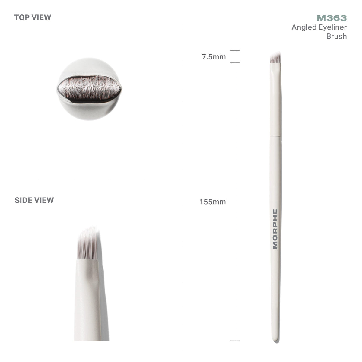 Morphe M363 Angled Eyeliner Brush
