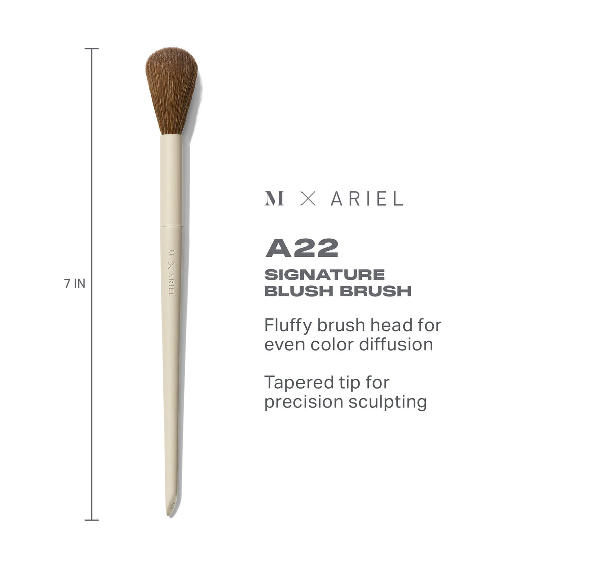 Morphe Morphe X Ariel A22 Blush Brush