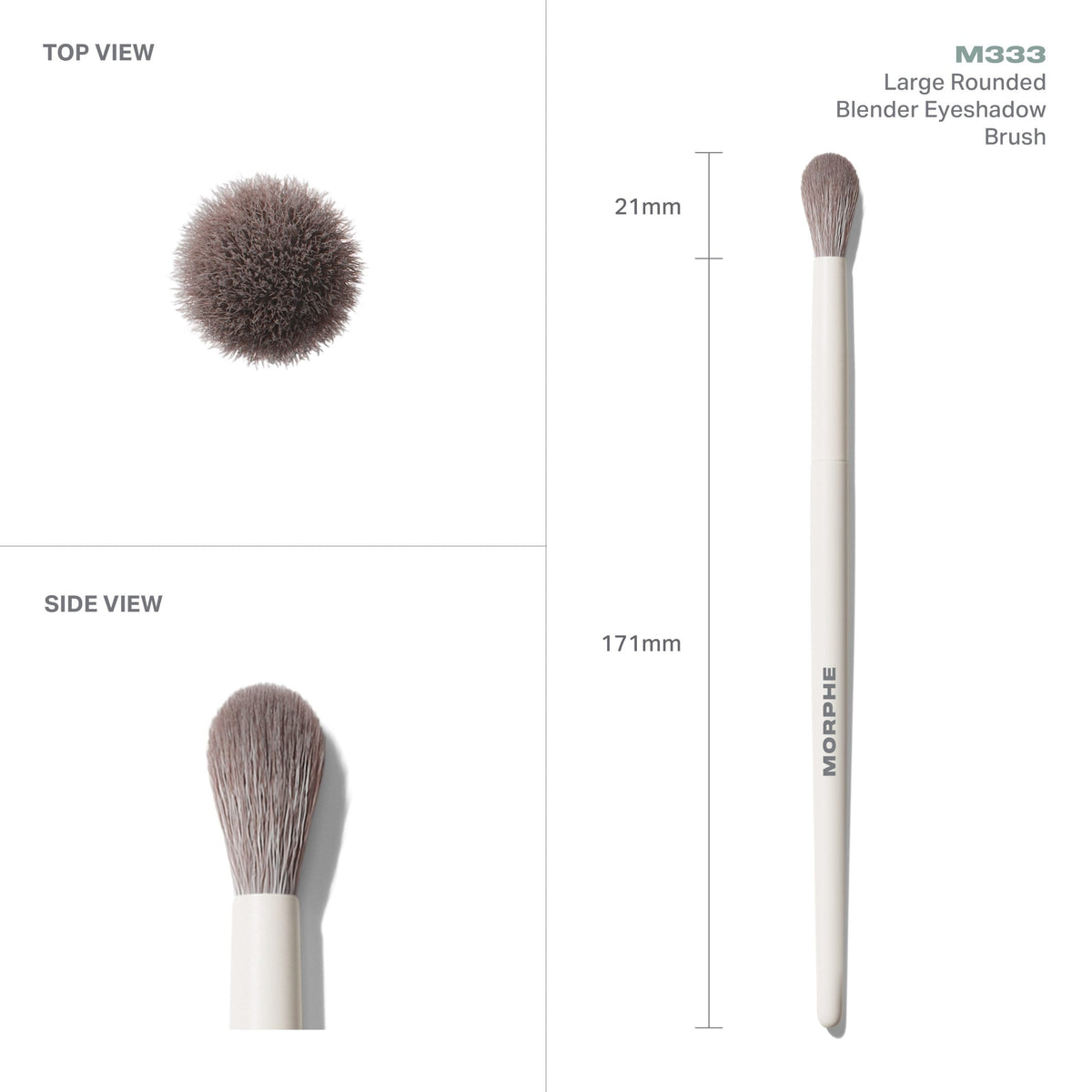 Morphe M333 Large Rounded Blender Eyeshadow Brush