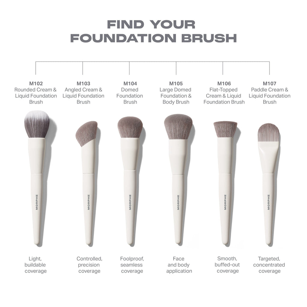 Morphe M106 Flat-Topped Foundation Brush