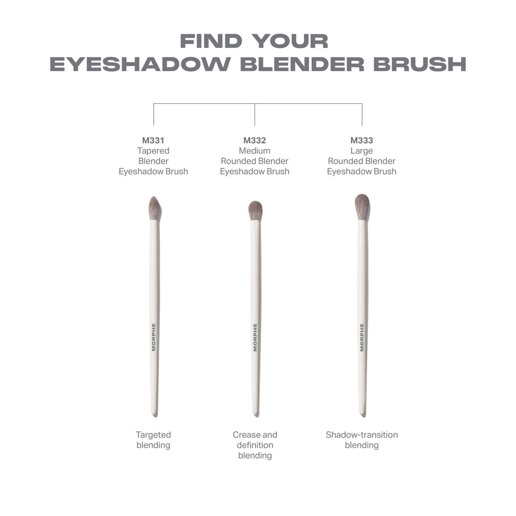 Morphe M332 Medium Rounded Blender Eyeshadow Brush