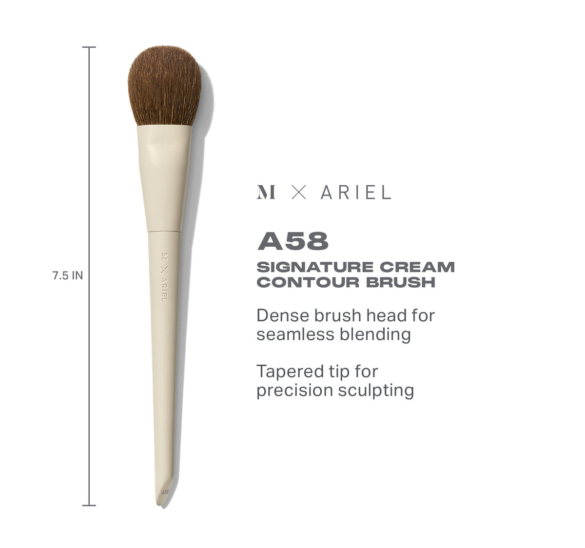 Morphe Morphe X Ariel A58 Signature Cream Contour Brush