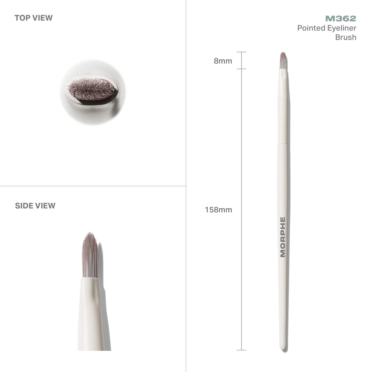 Morphe M362 Pointed Eyeliner Brush