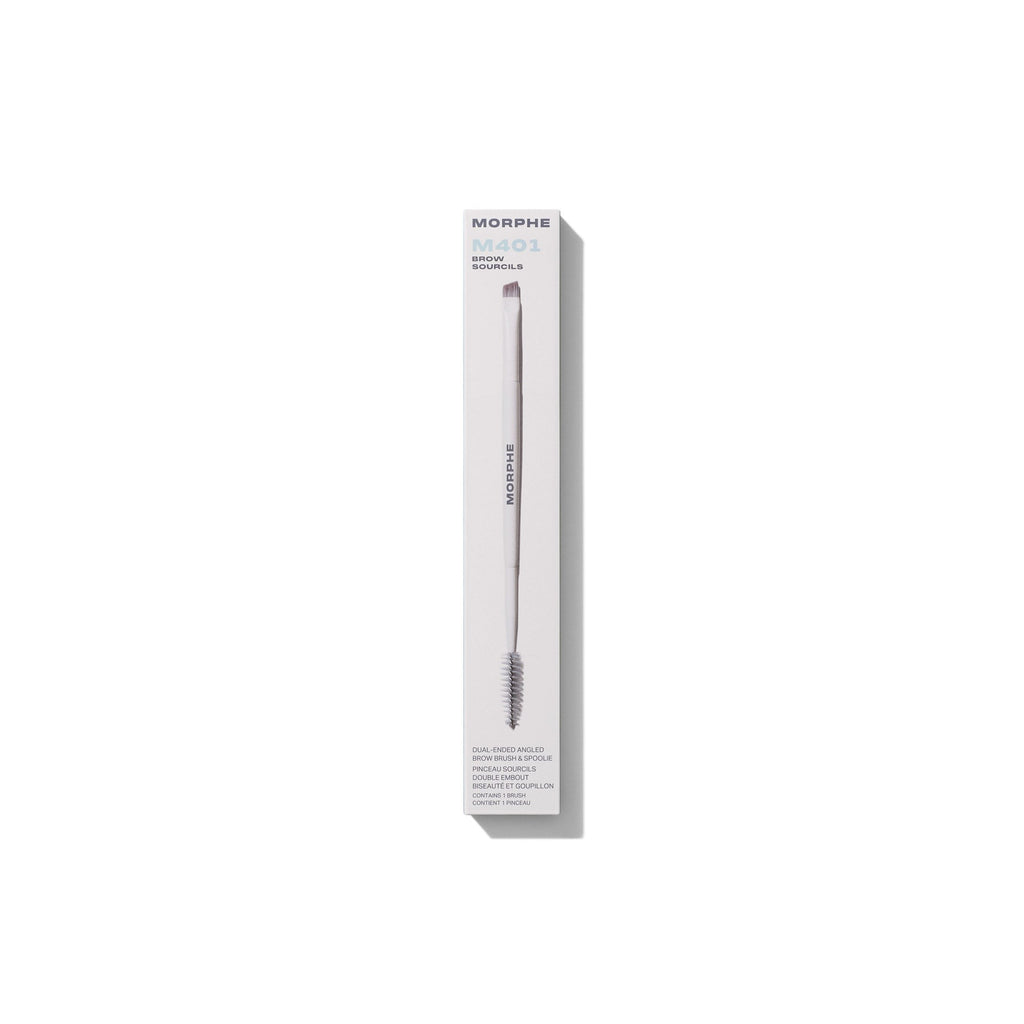 Morphe M401 Dual-Ended Angled Brow Brush & Spoolie